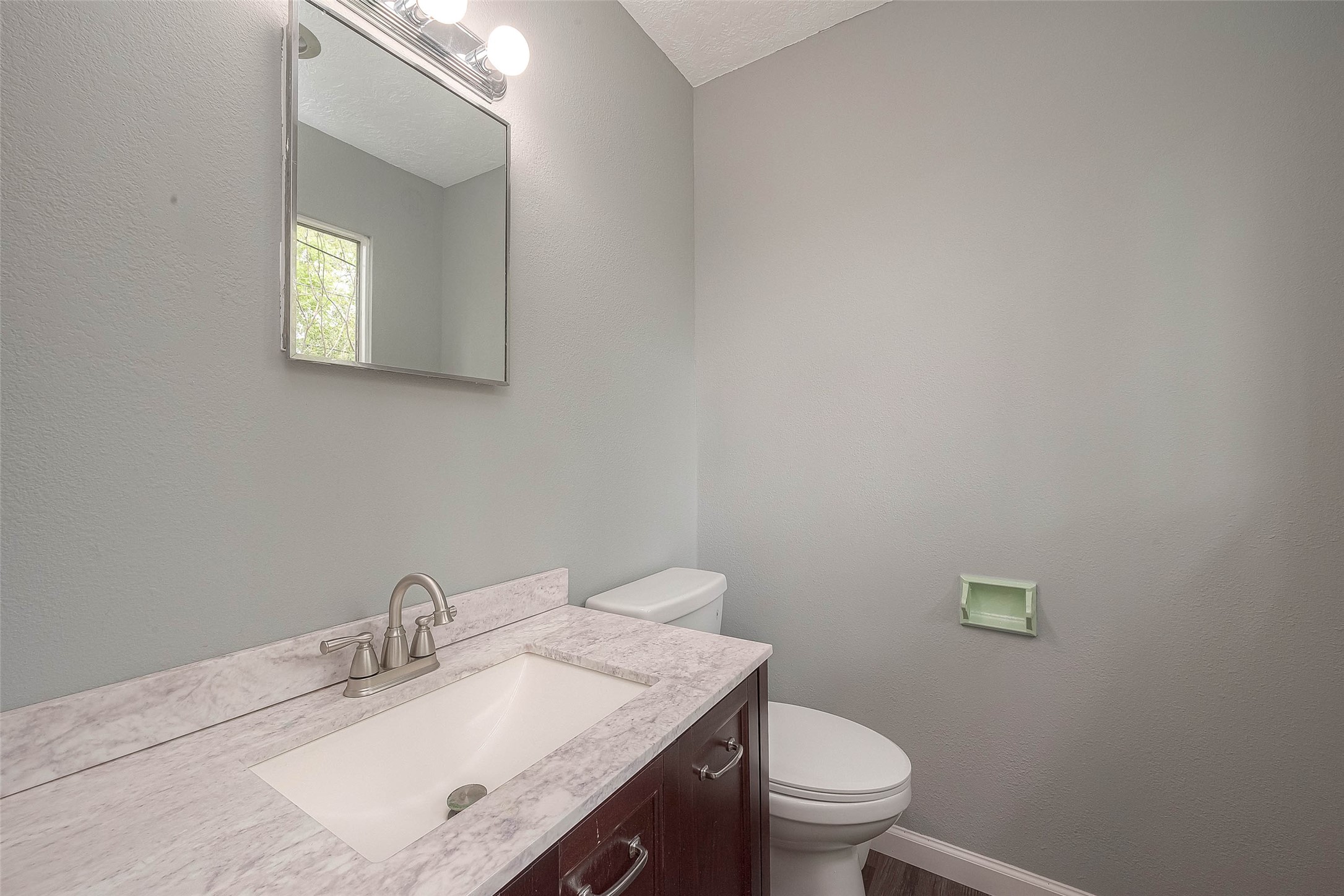 Half primary bath.