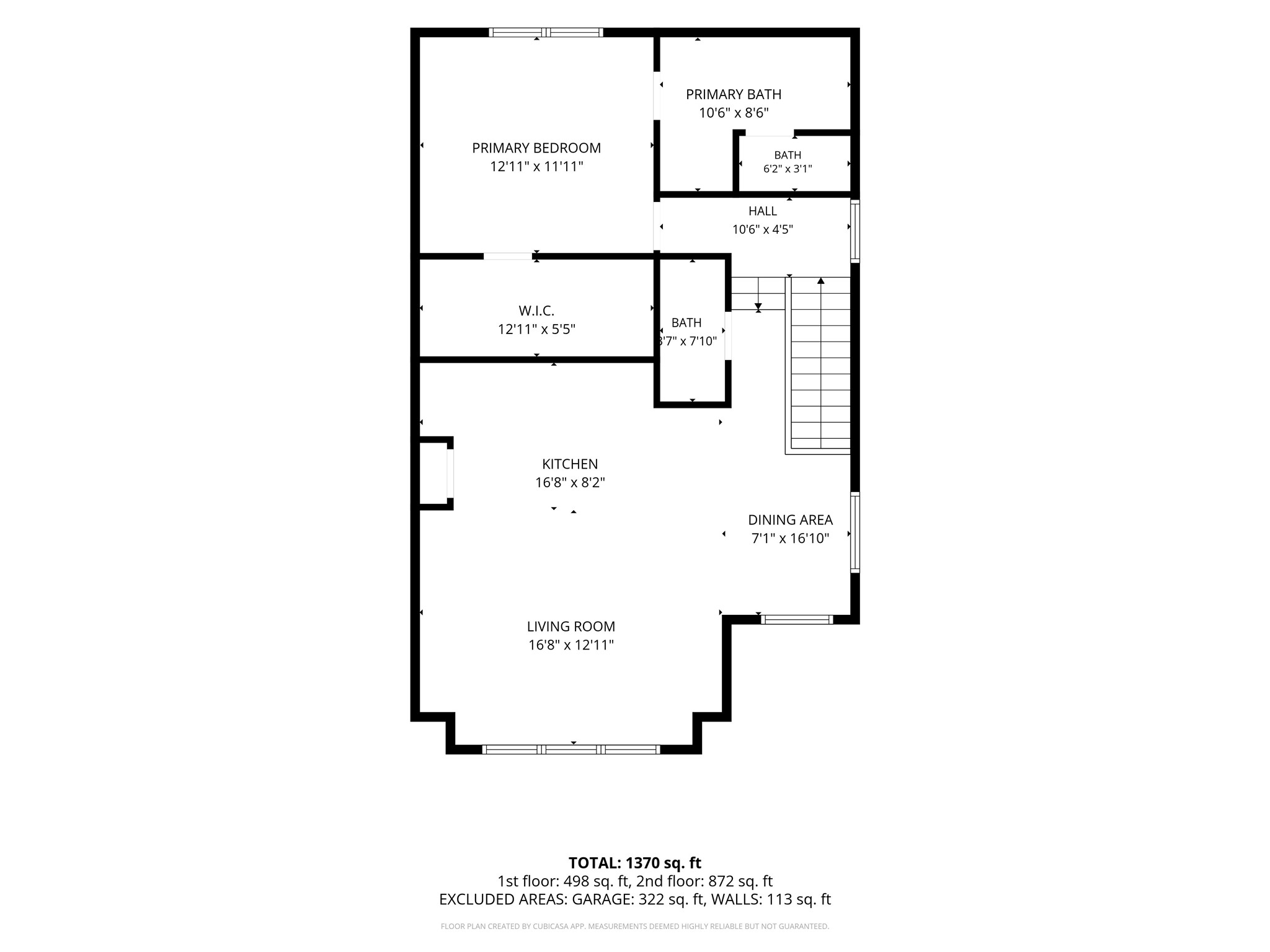 3313 Hutchins St. seond-floor plan