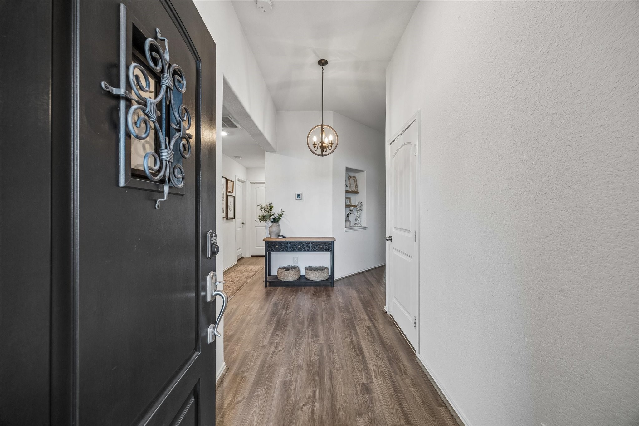 Hallway to secondary bedrooms