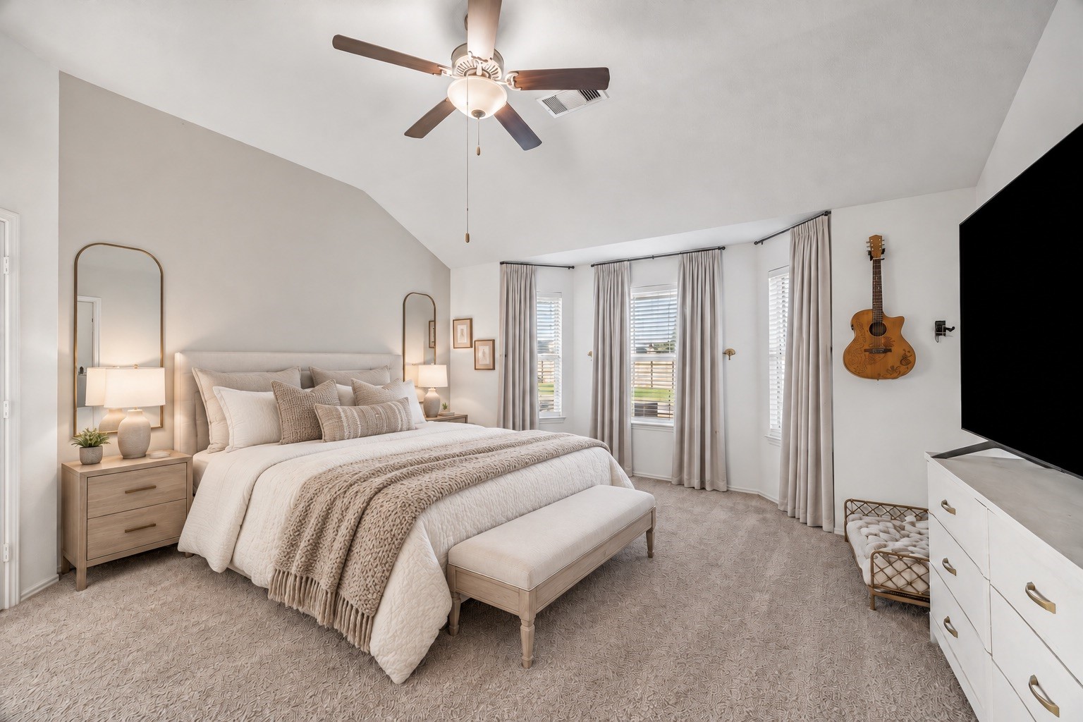 Bright secondary bedroom