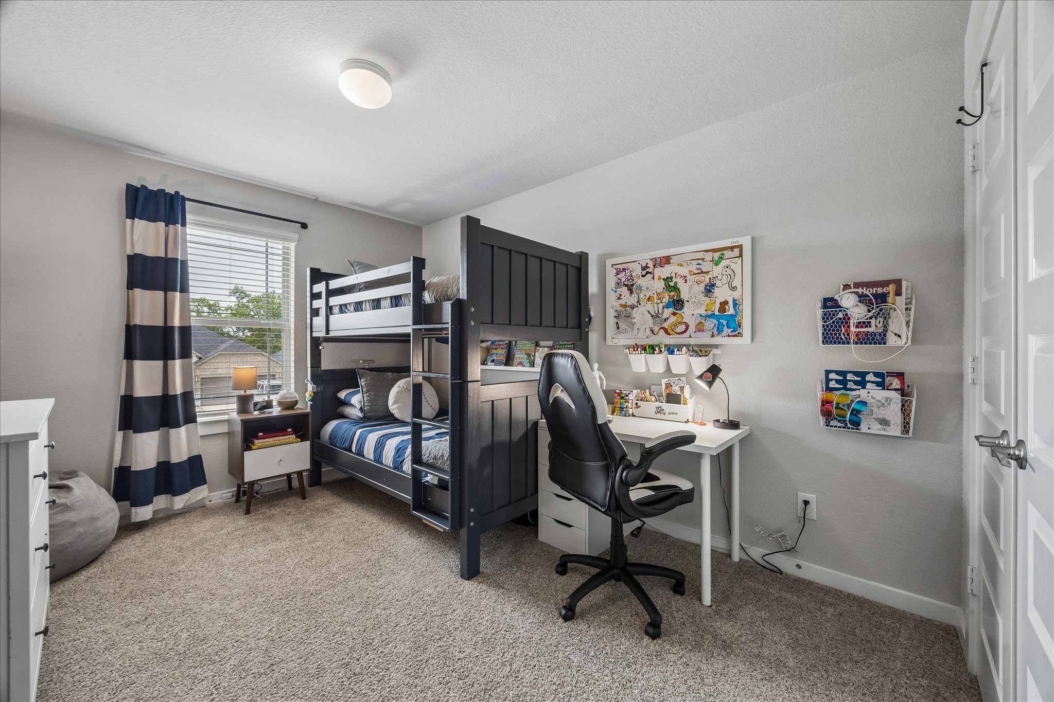 2 of 3 secondary bedrooms on the second floor.