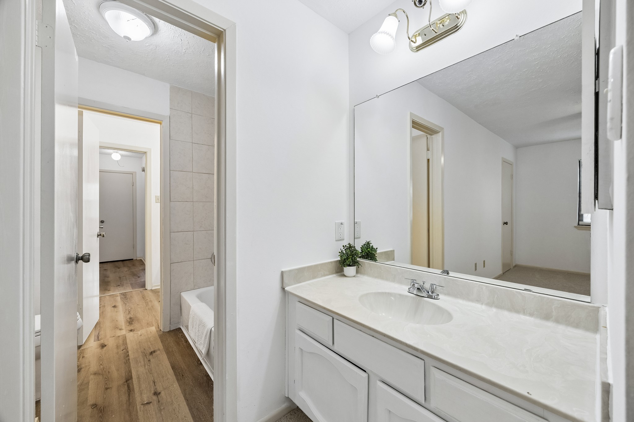 Sink space in secondary bedroom 3.
