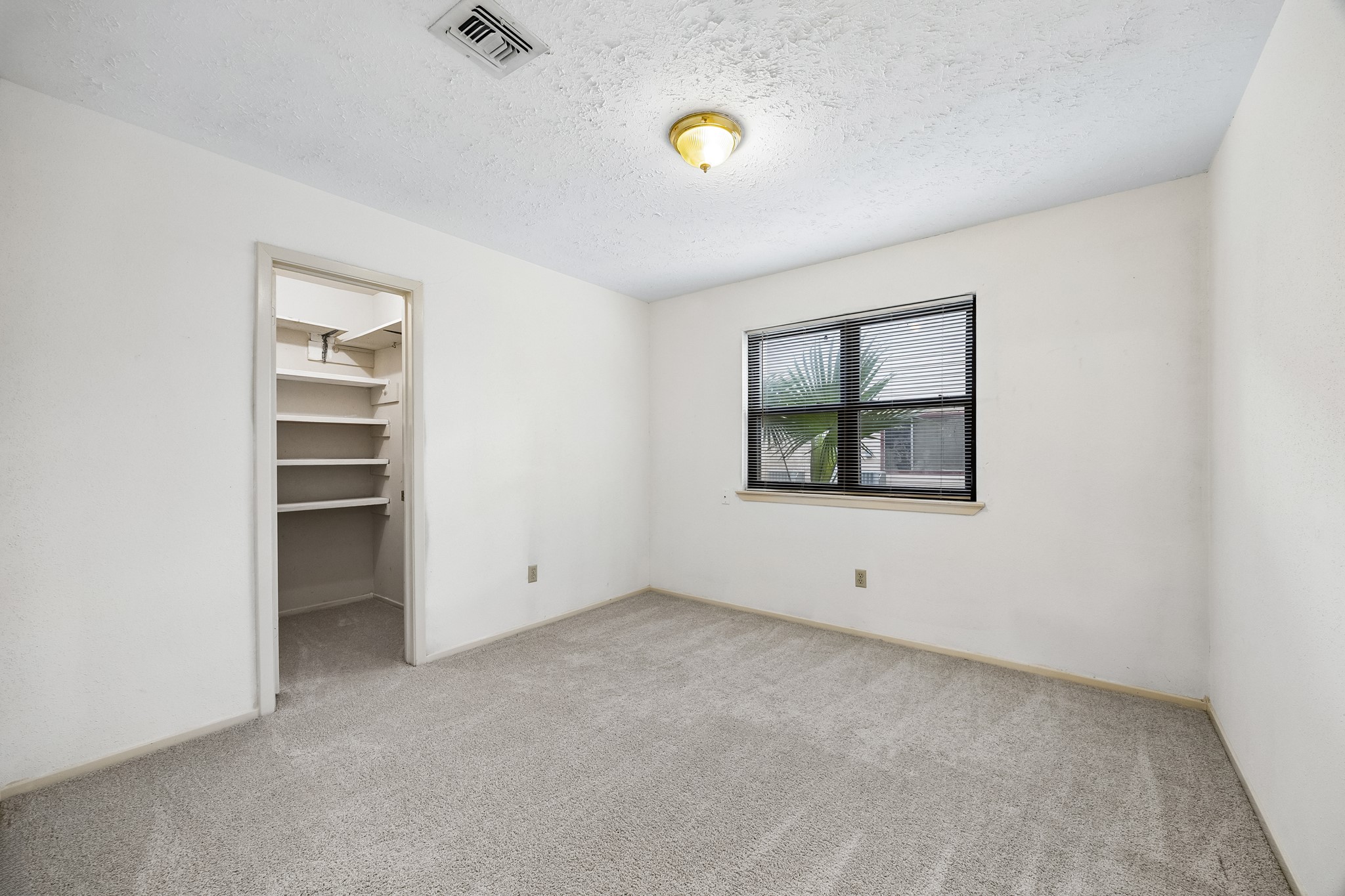 Secondary bedroom 3 with walk-in closet.