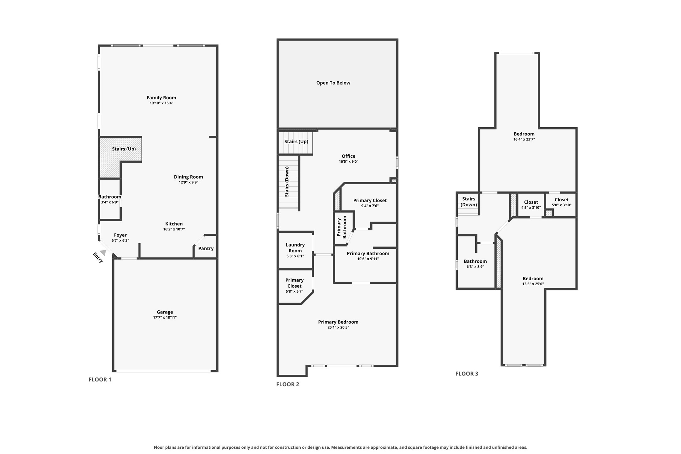 A thoughtfully constructed/designed floor plan with first floor living.