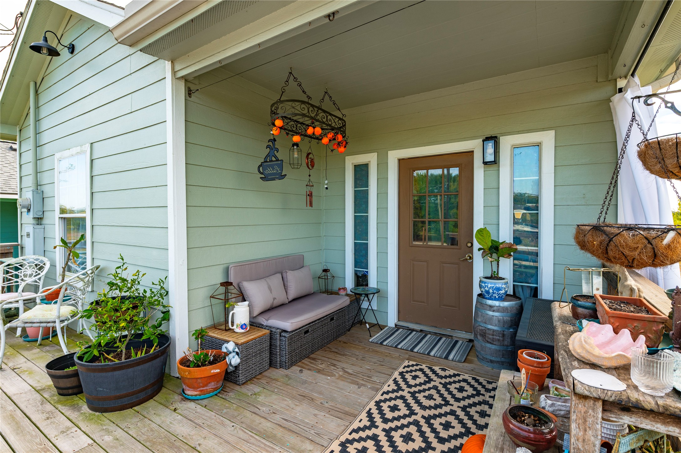 Front door to the home. Front door to the home.