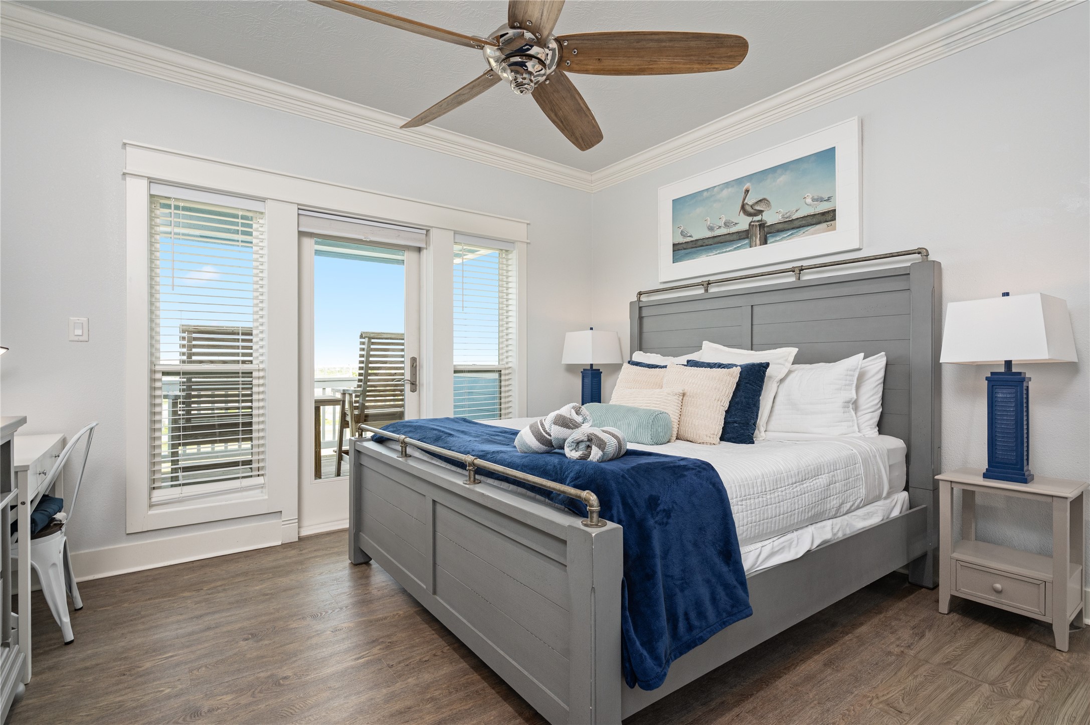 Wake up, slide open the balcony door, and step outside from your bedroom to enjoy the fresh coastal air before the day begins.