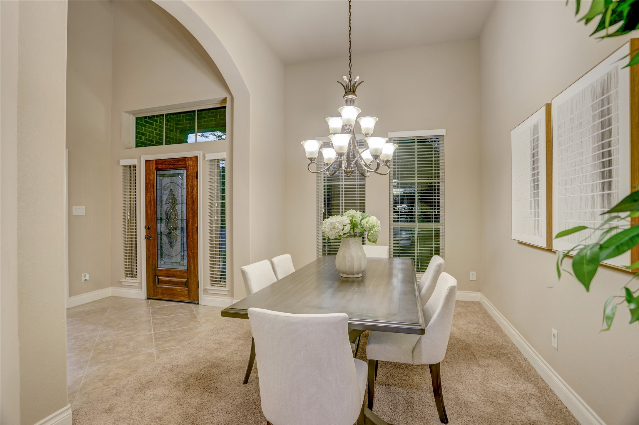 Designed with entertaining in mind, oversized windows, and plenty of room to accommodate large gatherings. A timeless space designed for effortless entertaining.