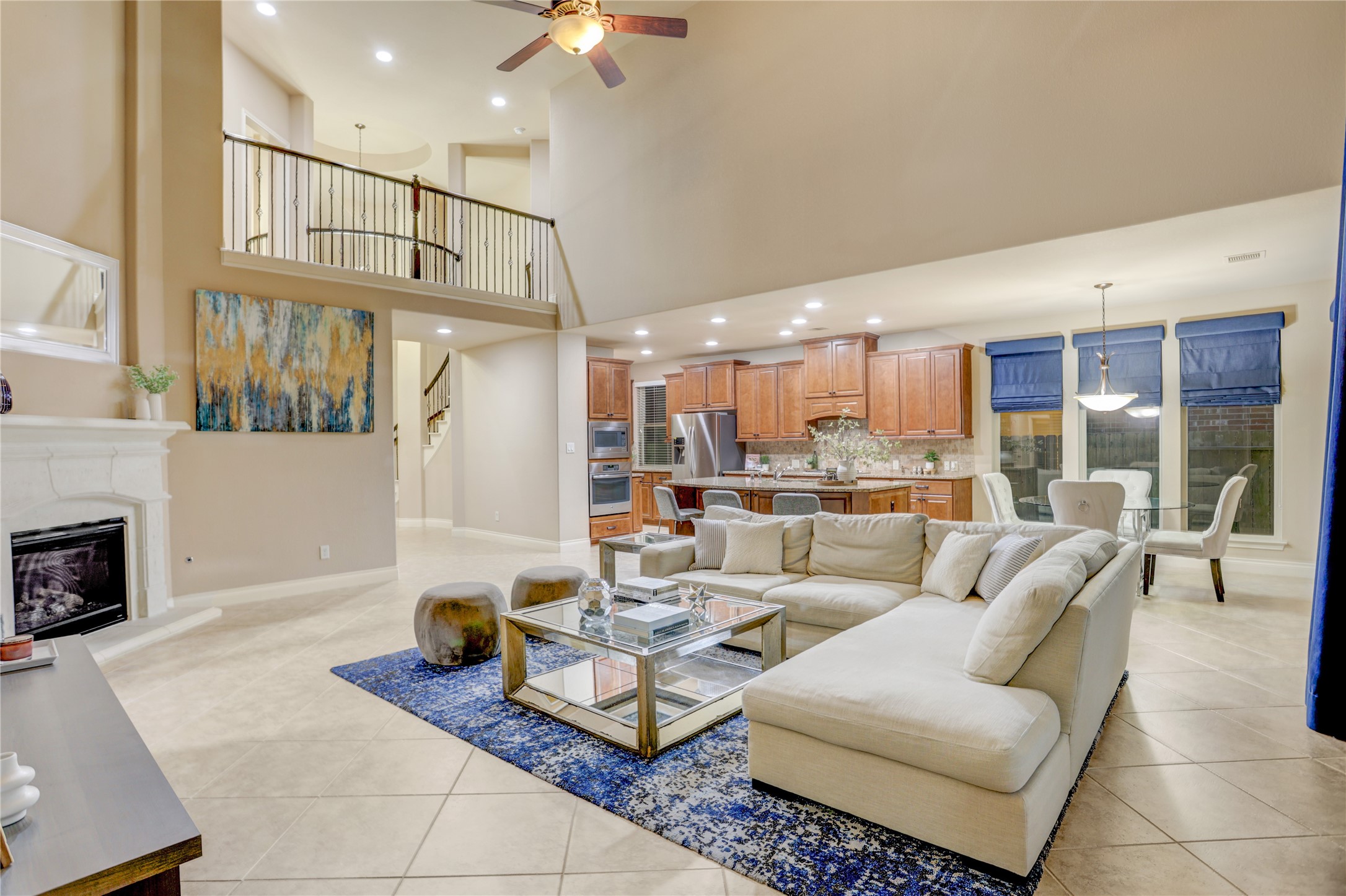 Designed with gathering in mind, this expansive living space allows everyone to stay connected from preparing meals in the kitchen to relaxing in the family room or enjoying casual dining in the breakfast area.