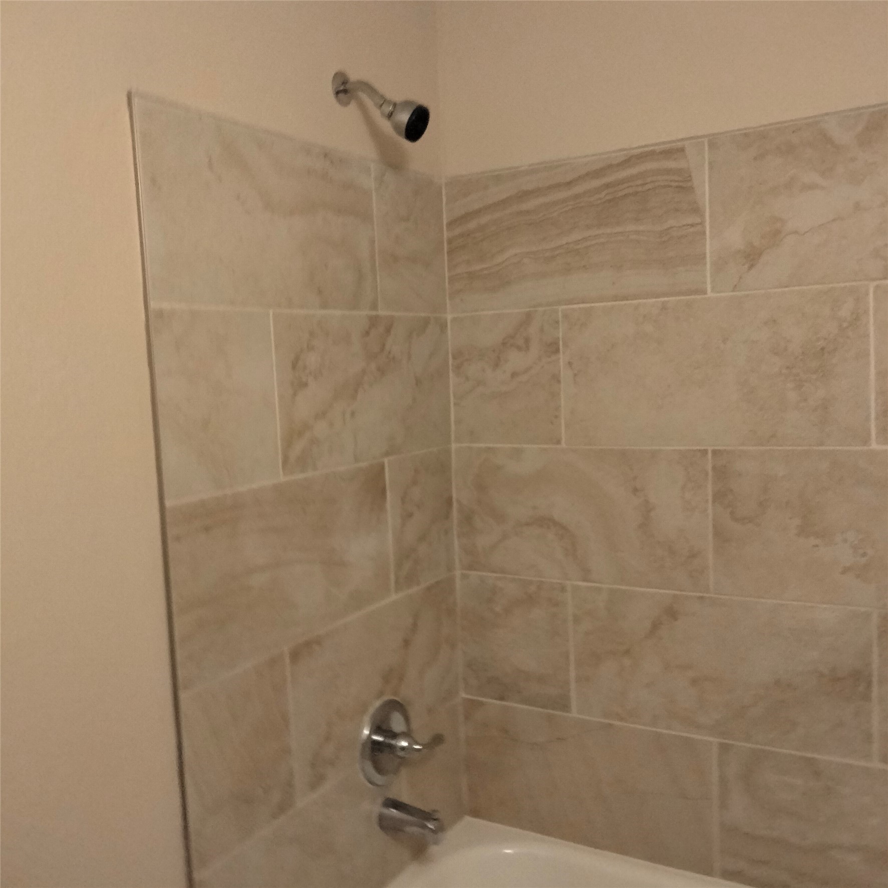 hall bath with tub/shower