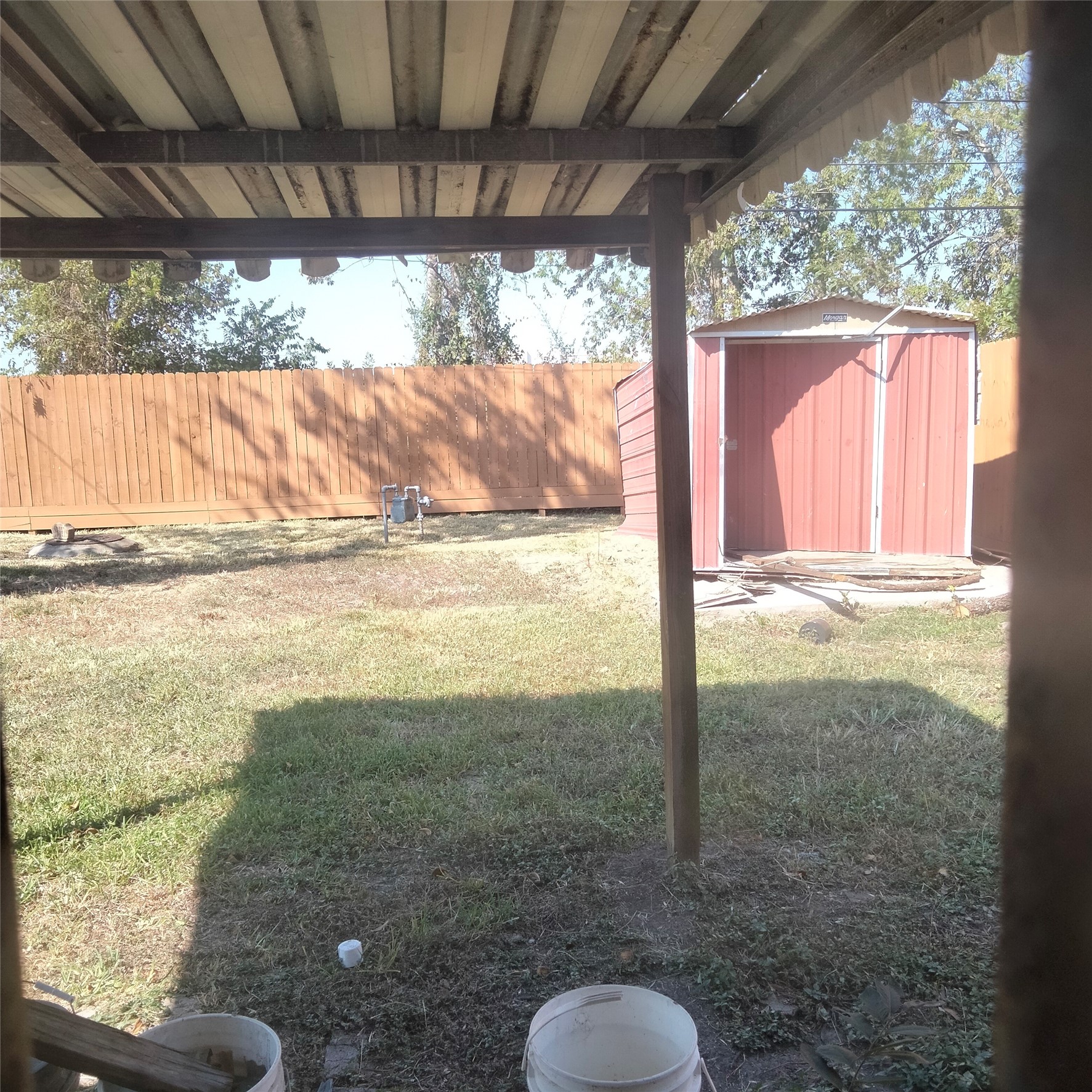 backyard shed
