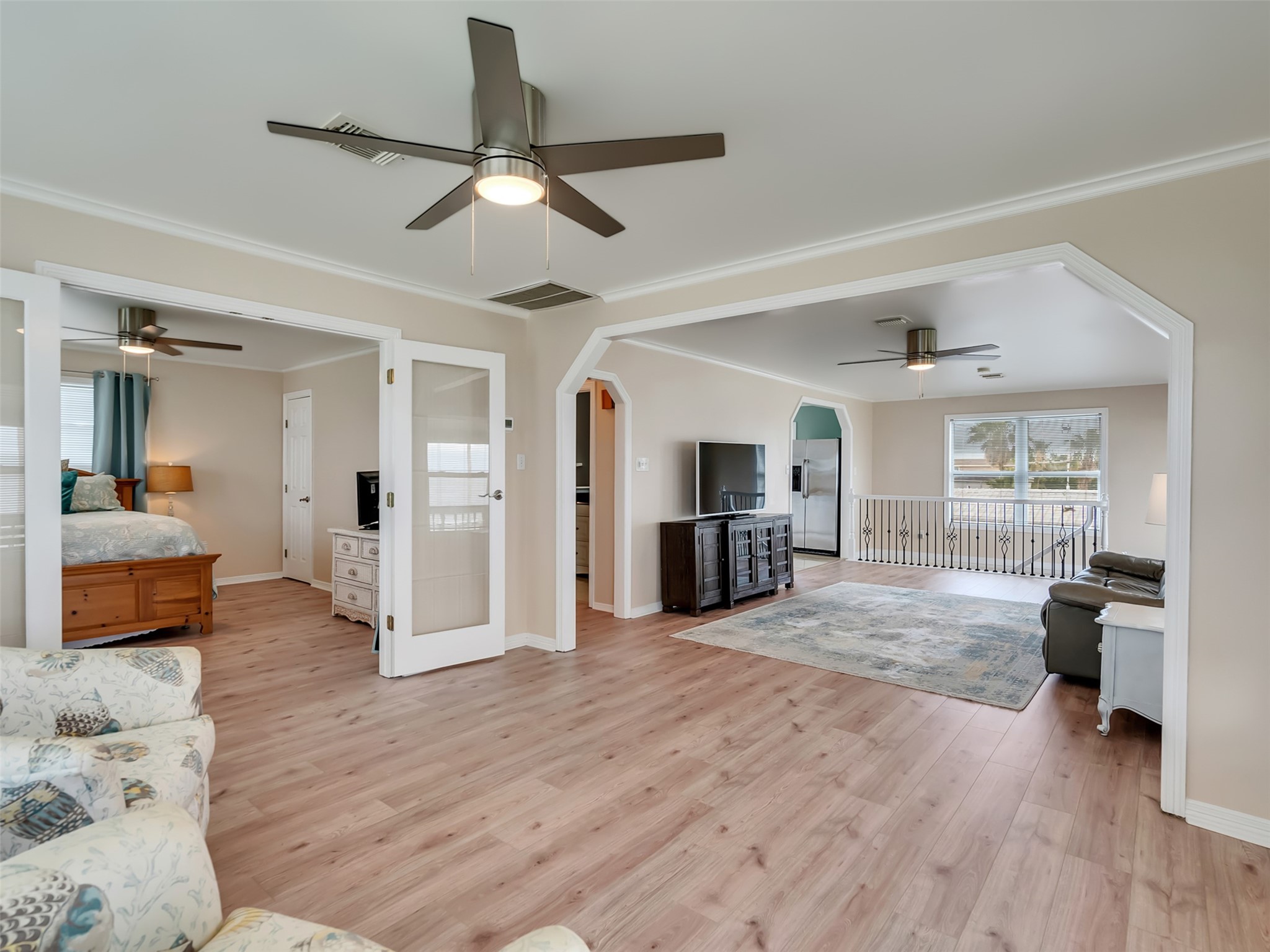View from the seating area near the living room.