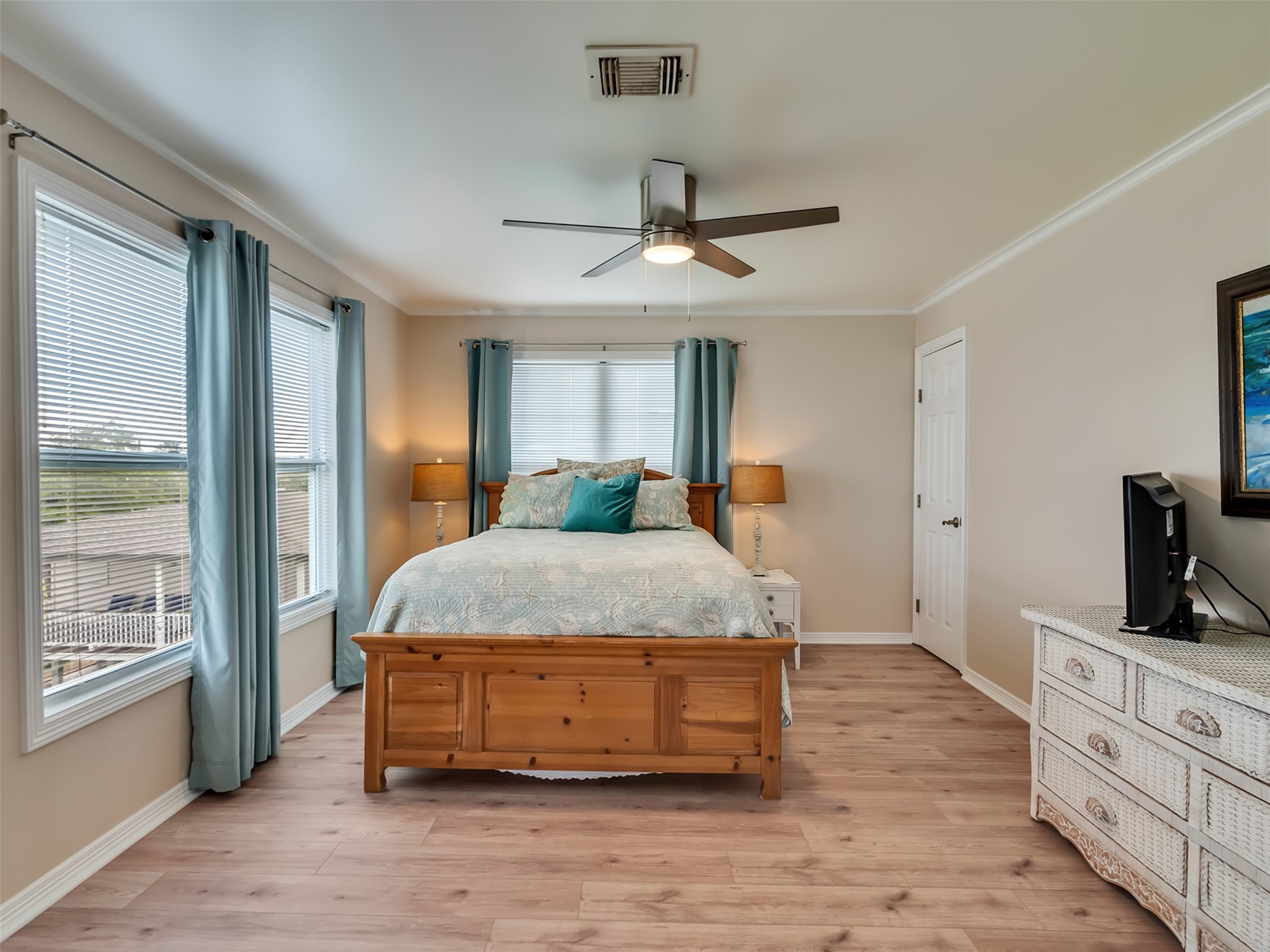 Primary bedroom retreat.
