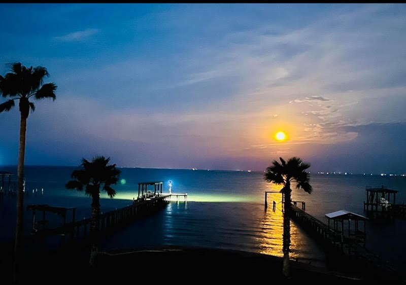 The first light of day gently peeks over the horizon, painting the sky in soft shades of gold, pink, and lavender.  Imagine sipping your morning coffee on the deck, watching the world awaken in this serene, breathtaking view.