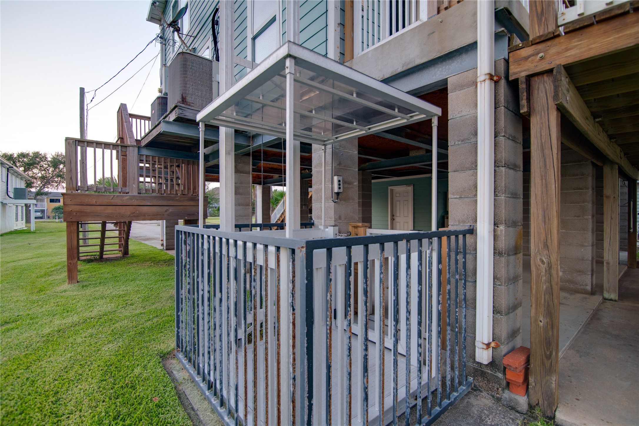 This convenient lift is designed to easily carry people or groceries between levels, adding both functionality and accessibility to the home.