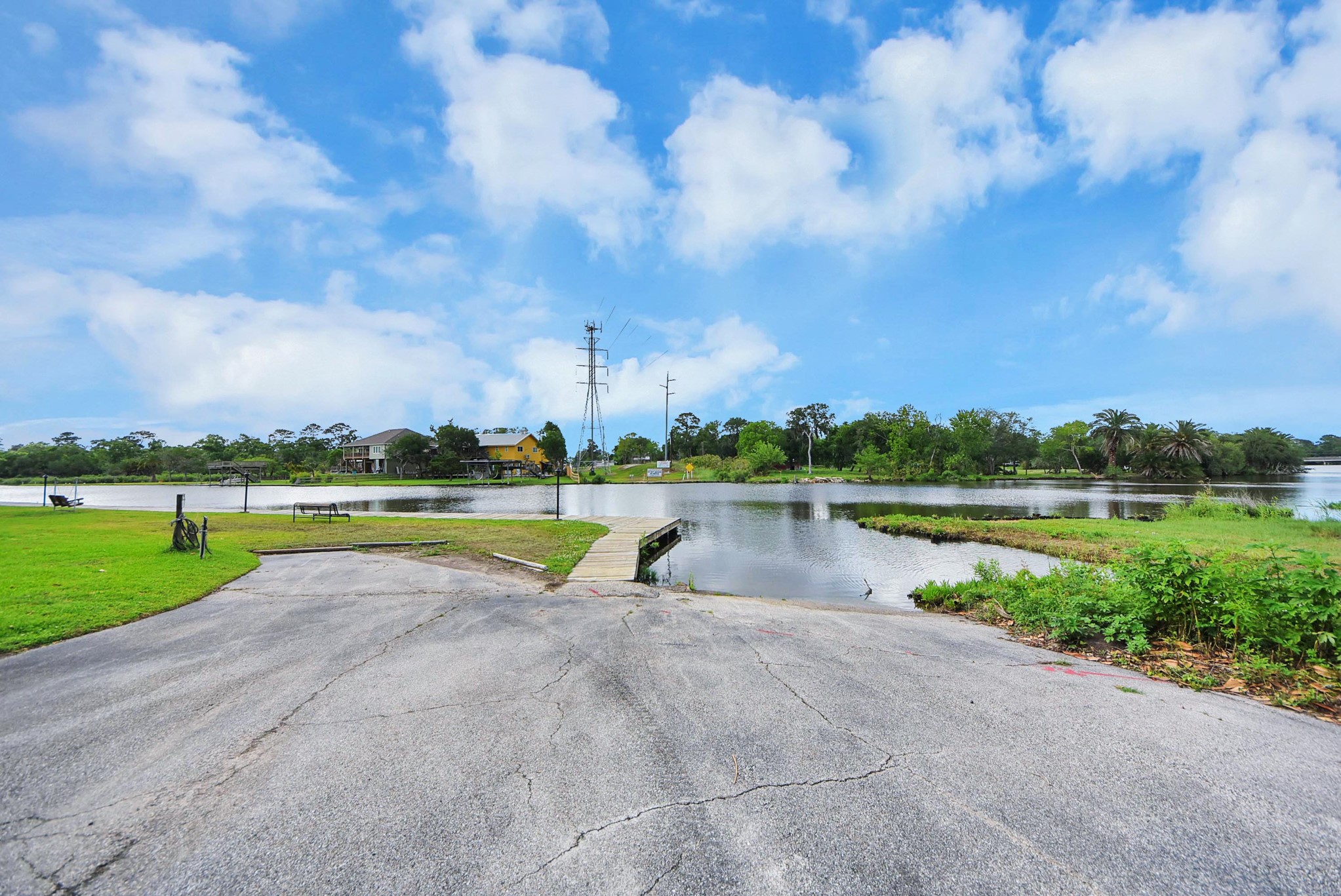 Community boat ramp