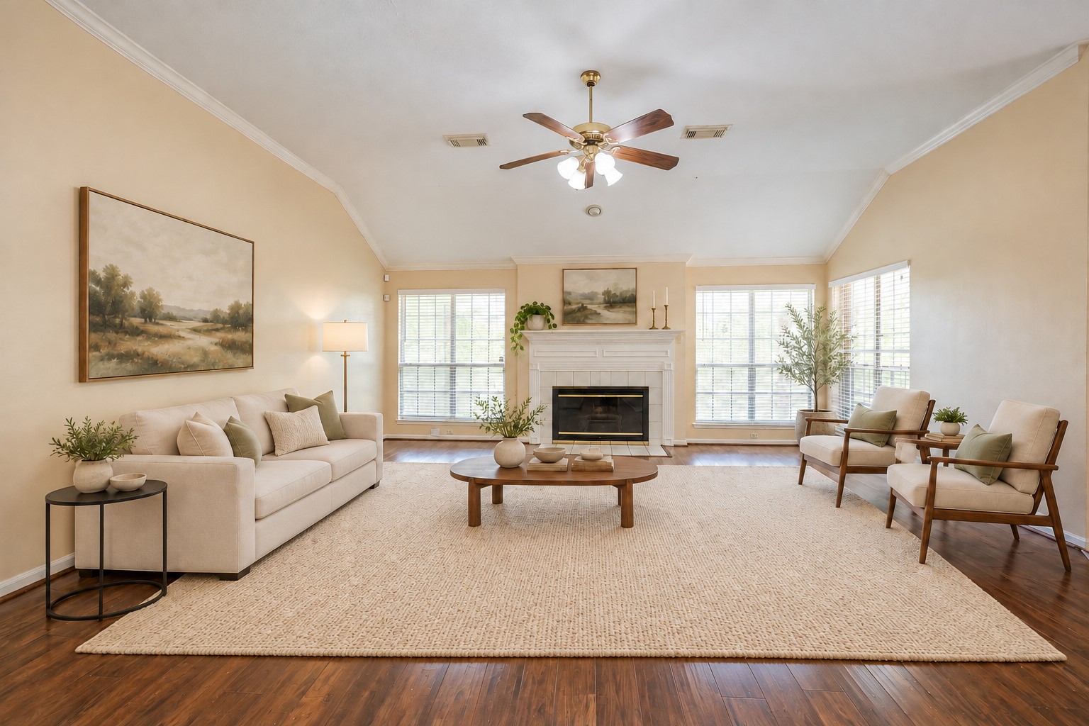 Living Room virtual staging Living Room virtual staging