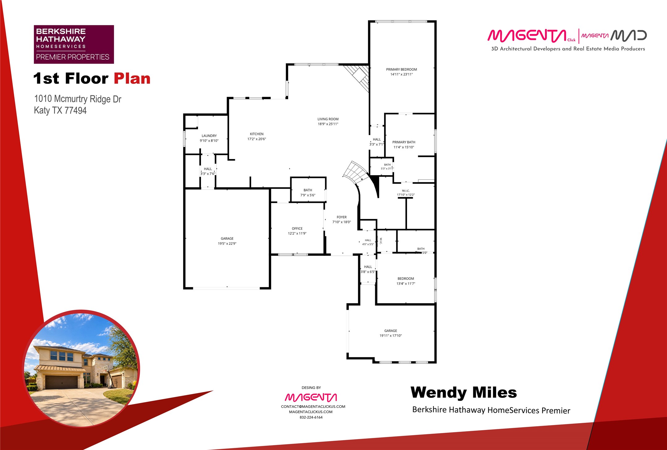 1010 Mcmurtry Ridge Drive, Katy, TX 77494