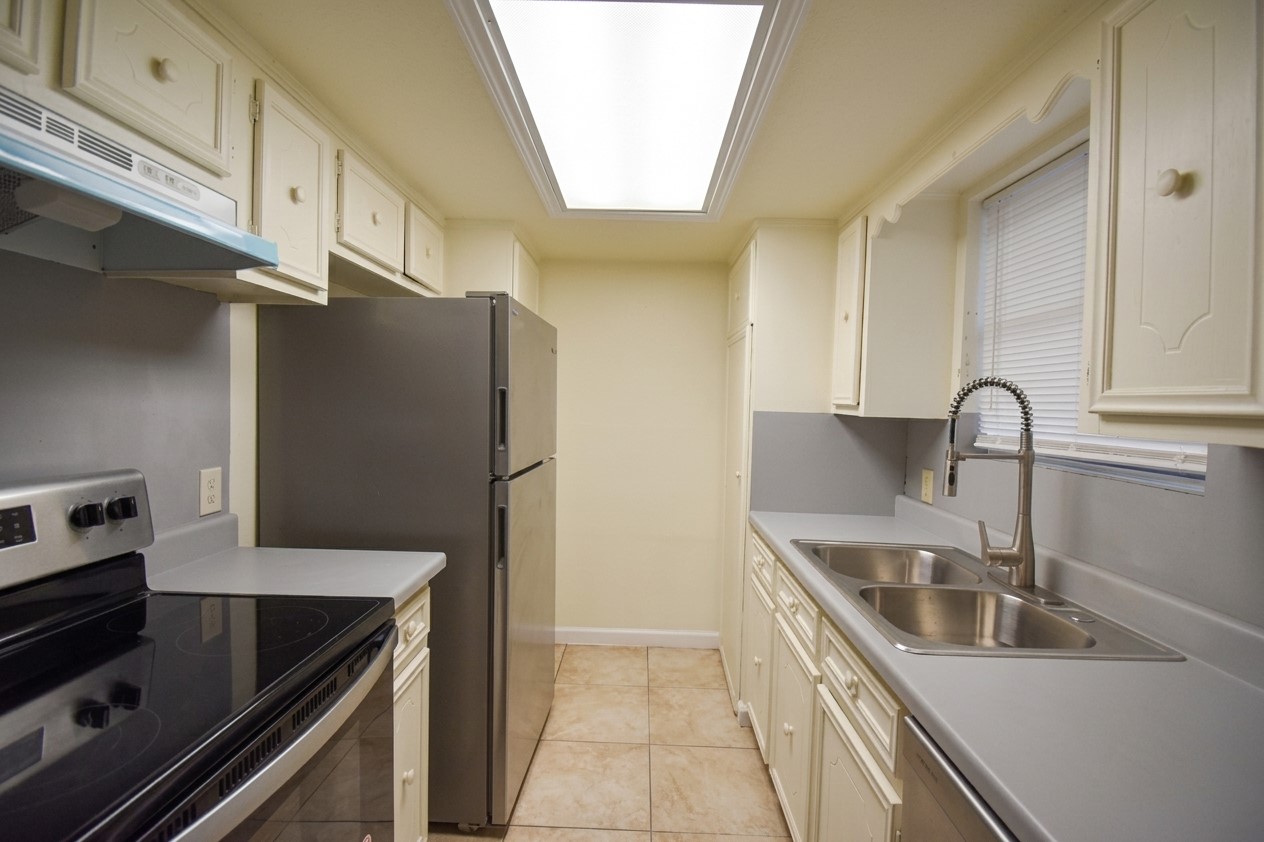 Modern kitchen with new appliances