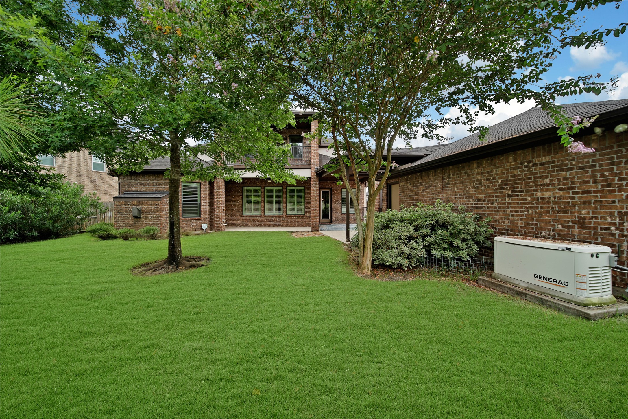 The whole-home generator offers peace of mind, providing reliable backup power and added comfort when you need it most!