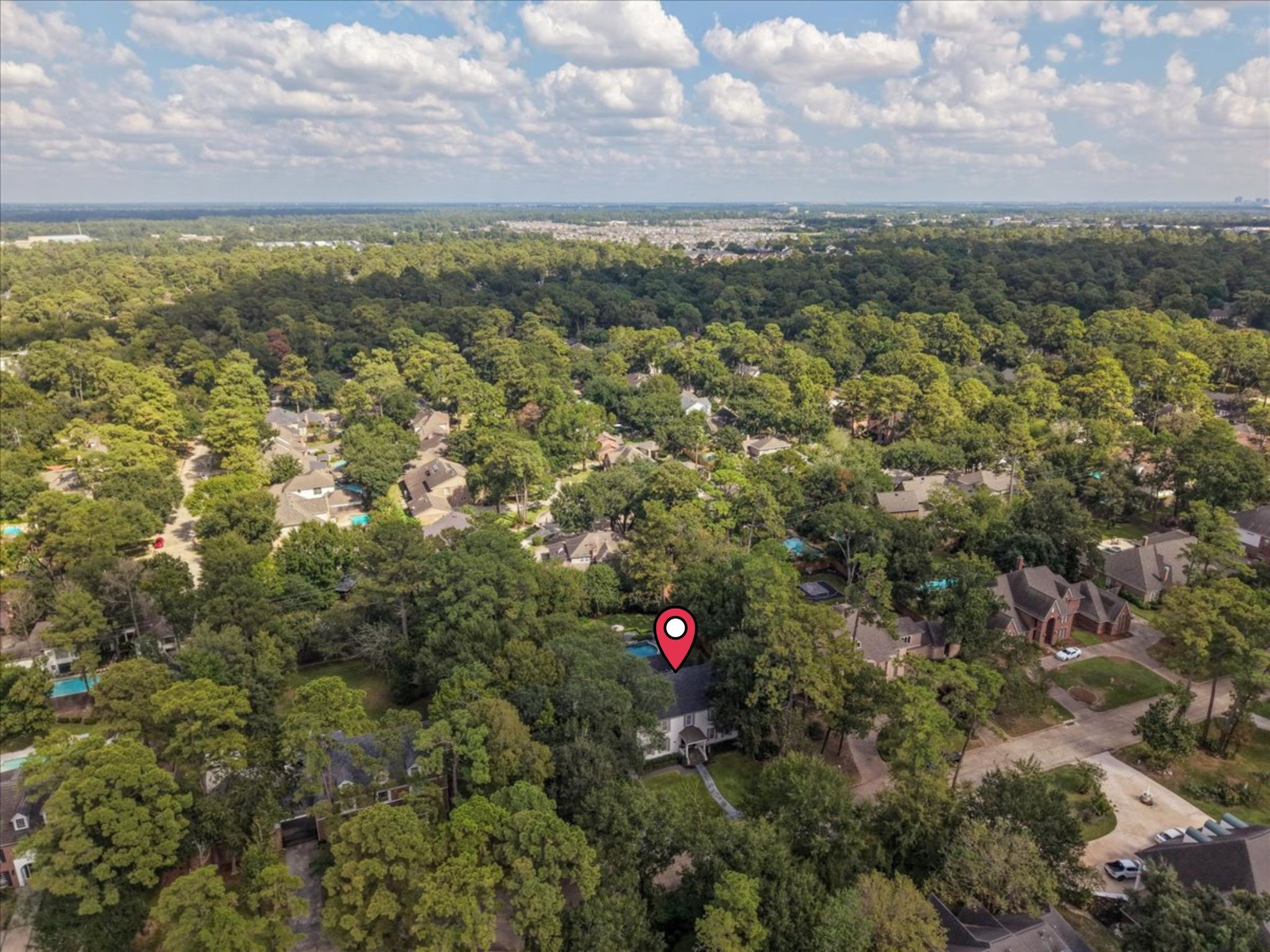 This exclusive, tree-lined neighborhood sits just off FM 1960 W and Champion Forest Dr, giving you easy access to main roads while you come home to a peaceful, private setting.