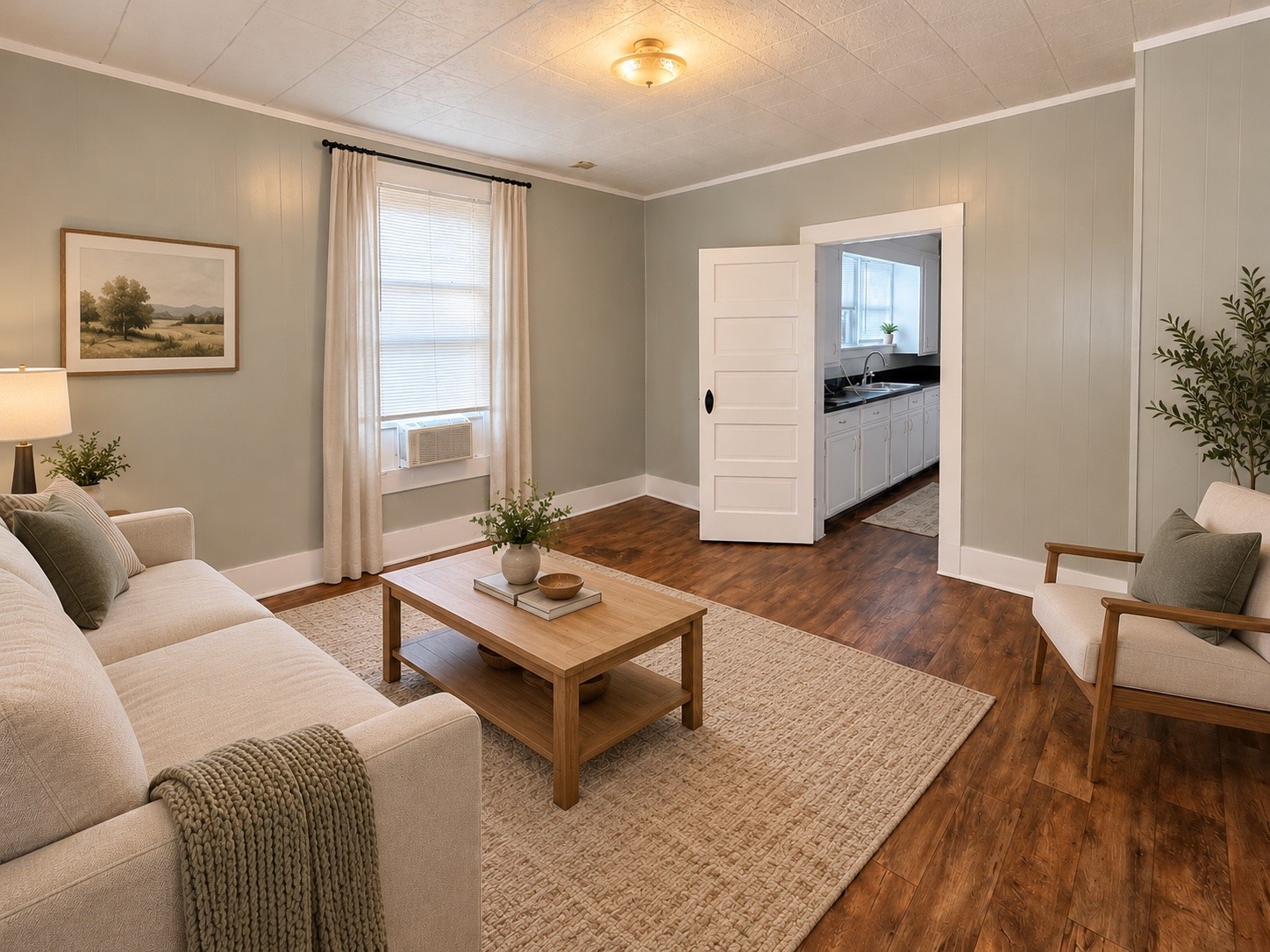 Living Room: Virtually Staged