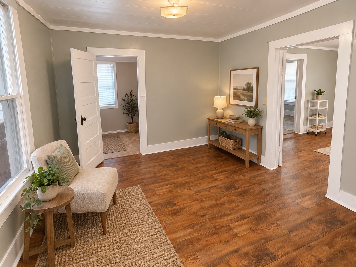 Sitting Room: Virtually Staged