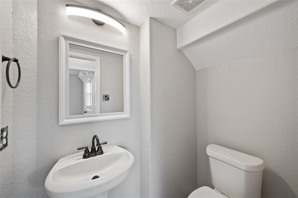 Small bathroom downstairs!
