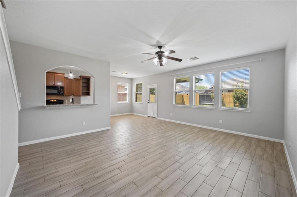 Large living room area!