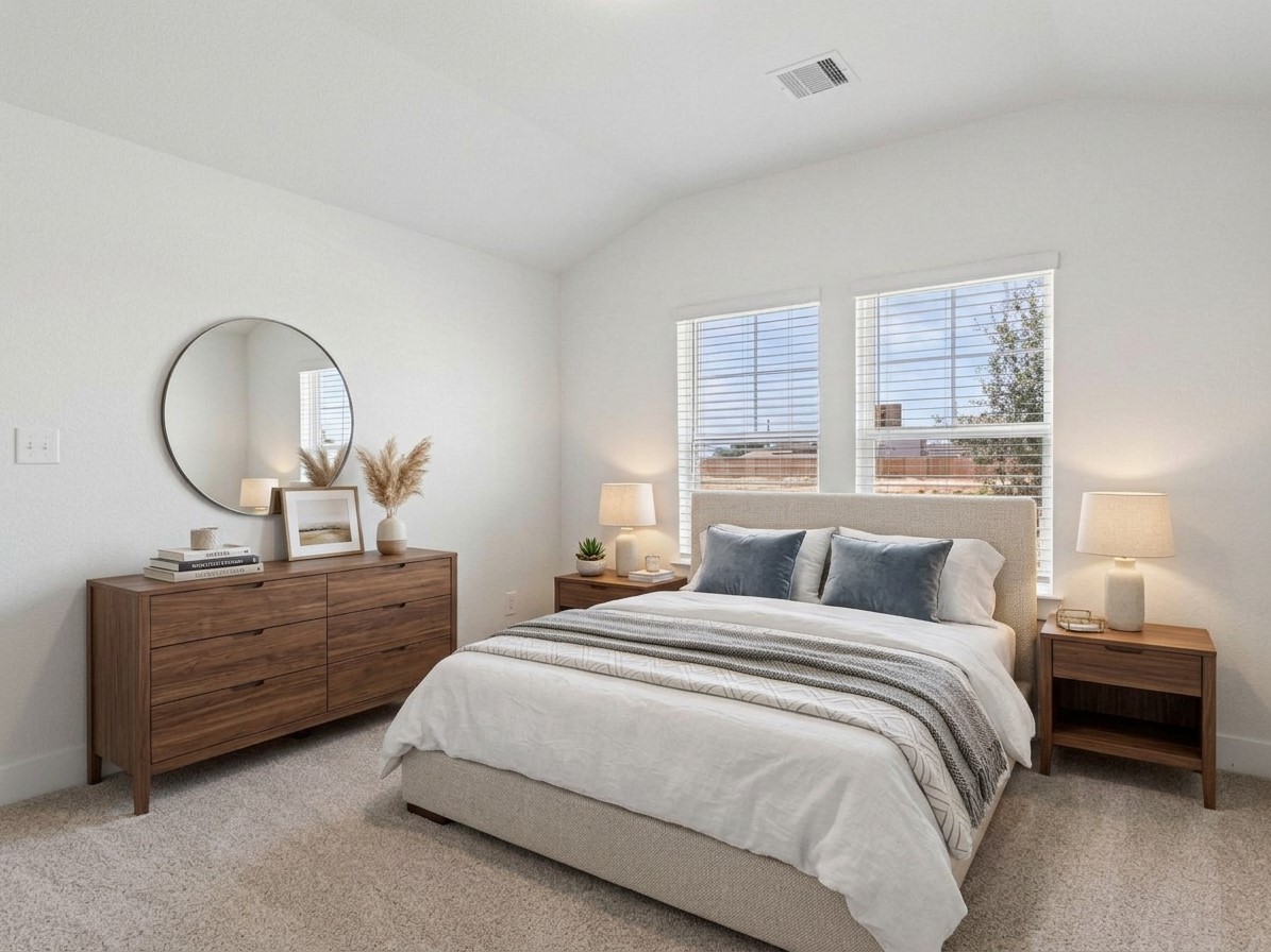 Virtual Staging of bedroom 1 Virtual Staging of bedroom 1