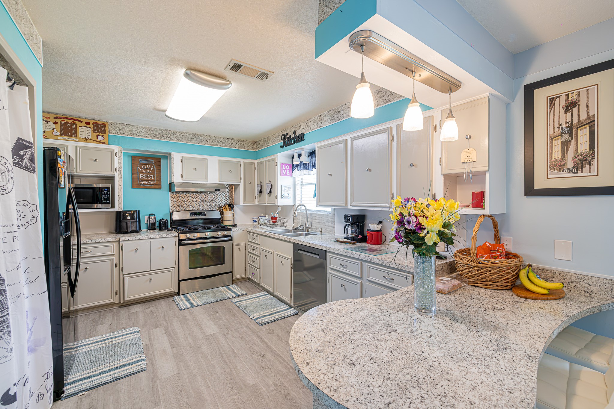 open kitchen