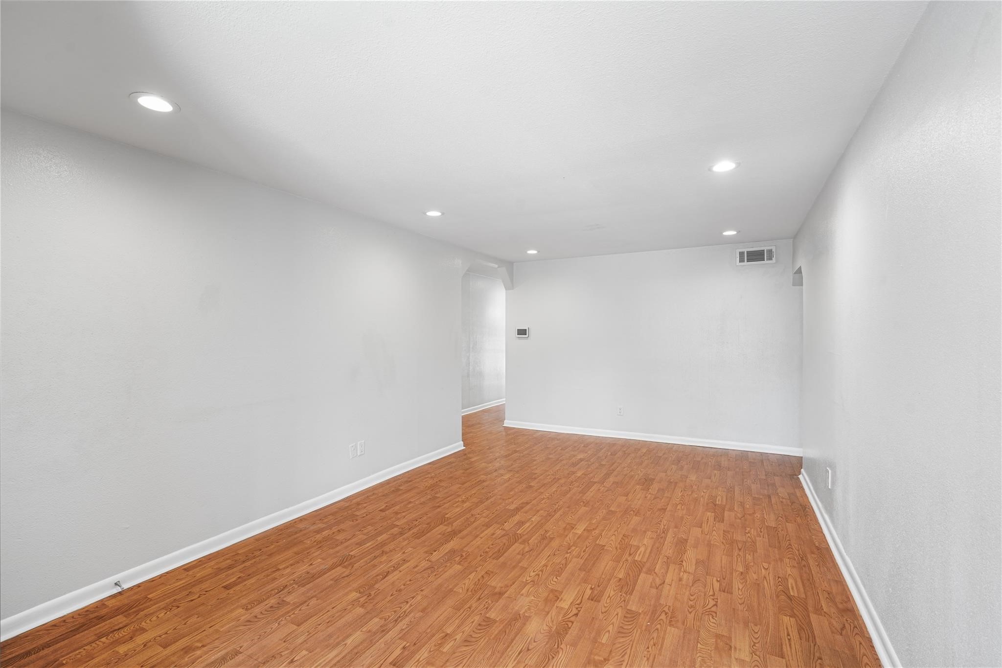 View of the second bedroom.
