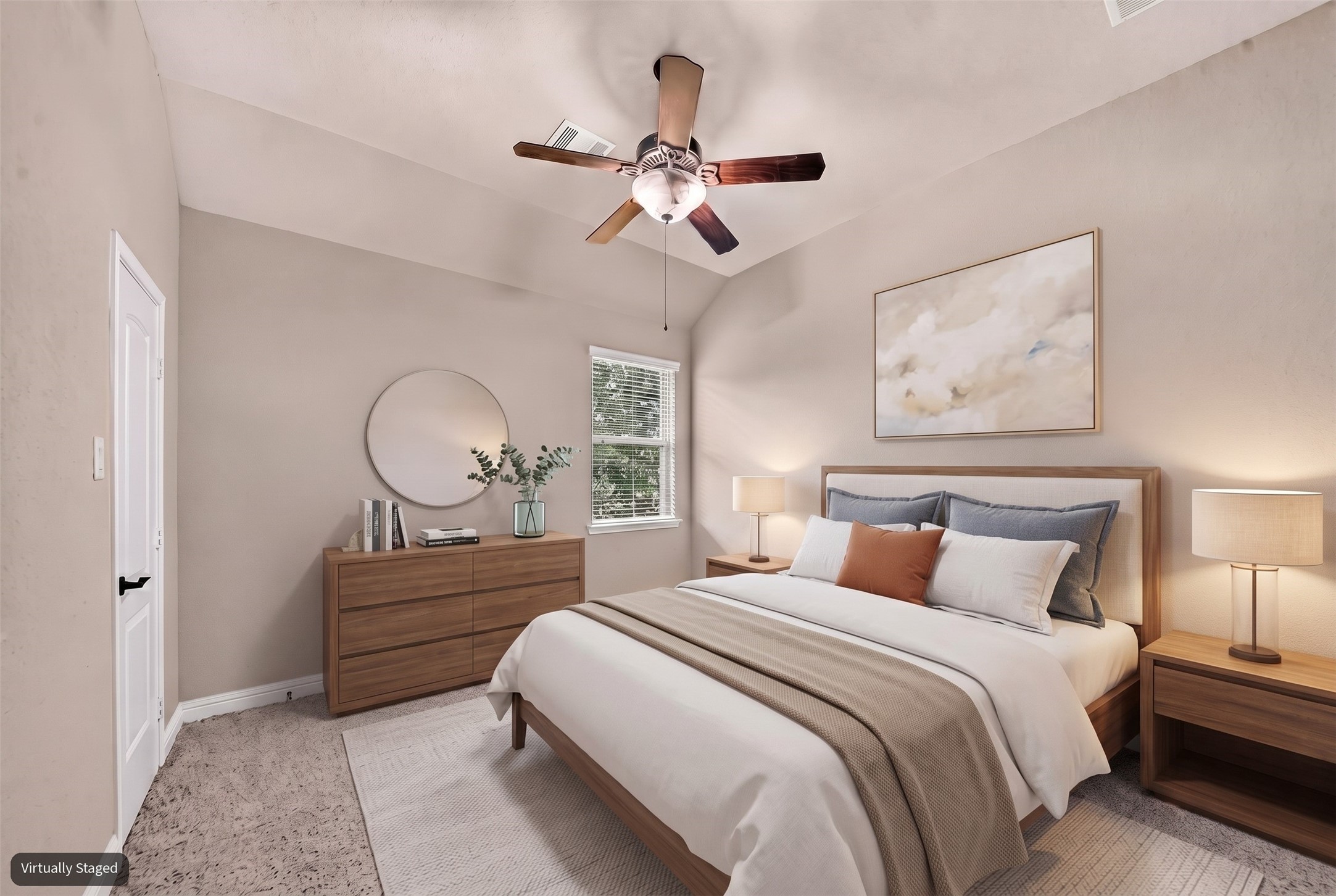 Virtually Staged Bedroom 2