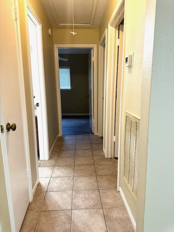 hall to two small bedroom