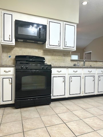 kitchen gas stove with built in microwave