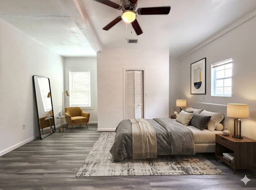 Unit 1/2 bedroom