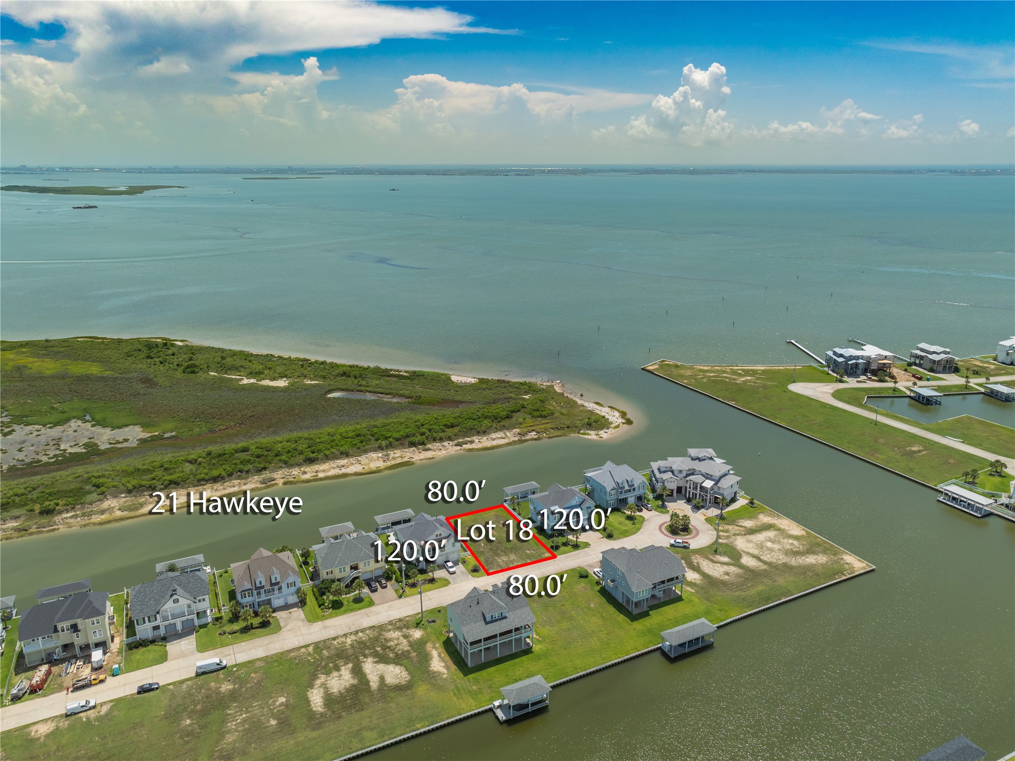 21 Hawkeye - A dream location on a wide canal with amazing views of West Galveston Bay 21 Hawkeye - A dream location on a wide canal with amazing views of West Galveston Bay