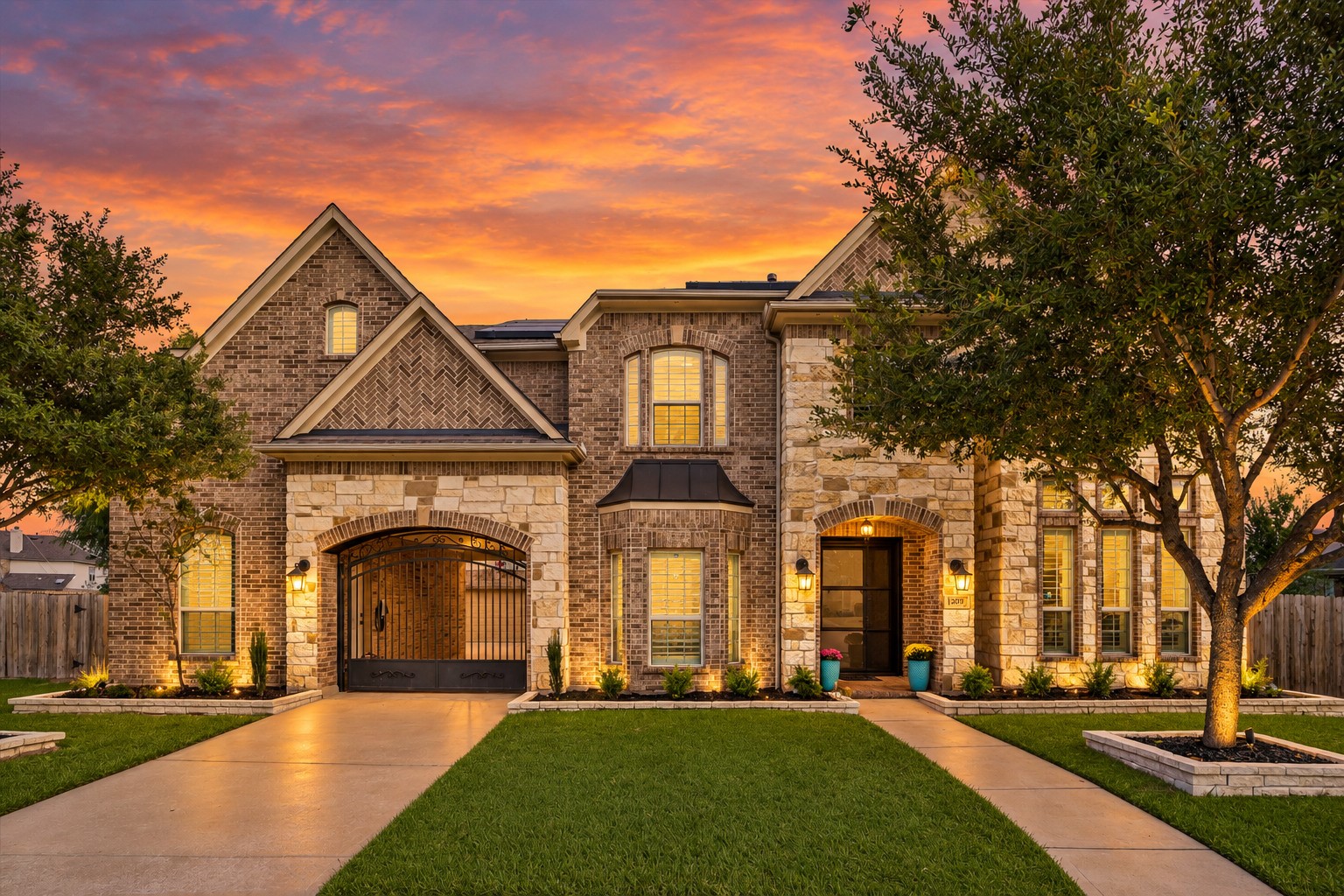 Capturing the beauty of the Texas sunset.
