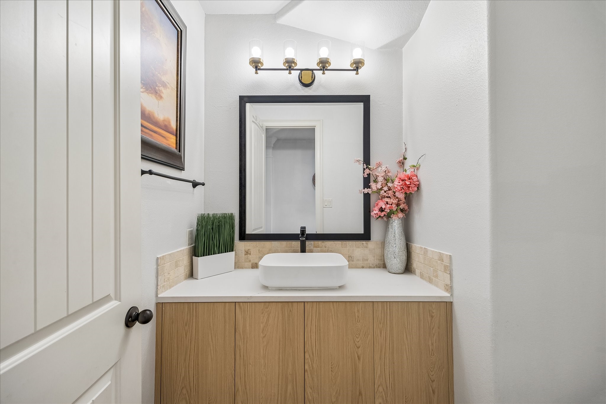 First floor Half Bath