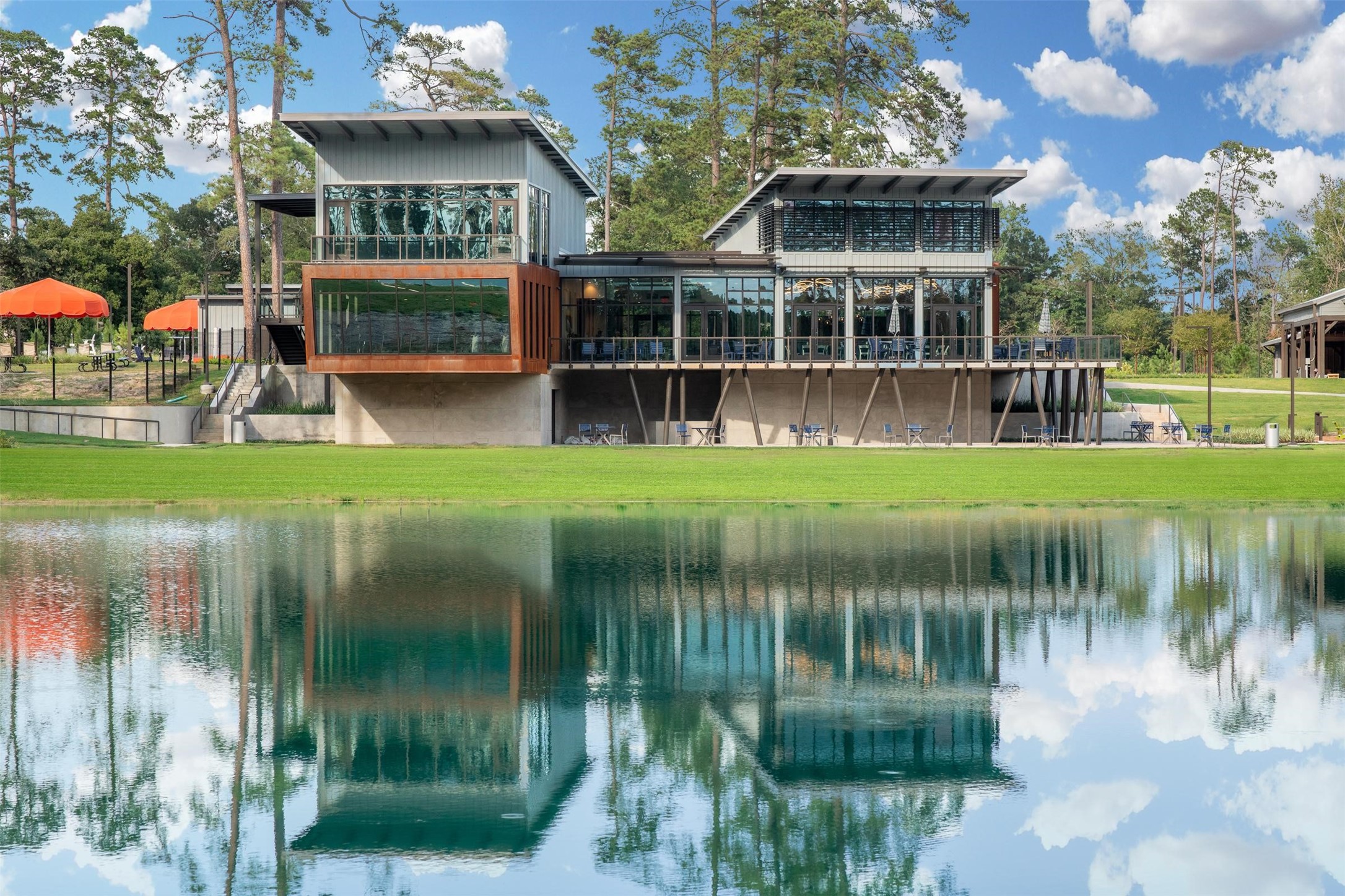 Experience resort-style living at The Lake House, where stunning views of Grand Lake, a luxurious pool, and endless opportunities for kayaking, fishing, and relaxation create an exceptional lifestyle.