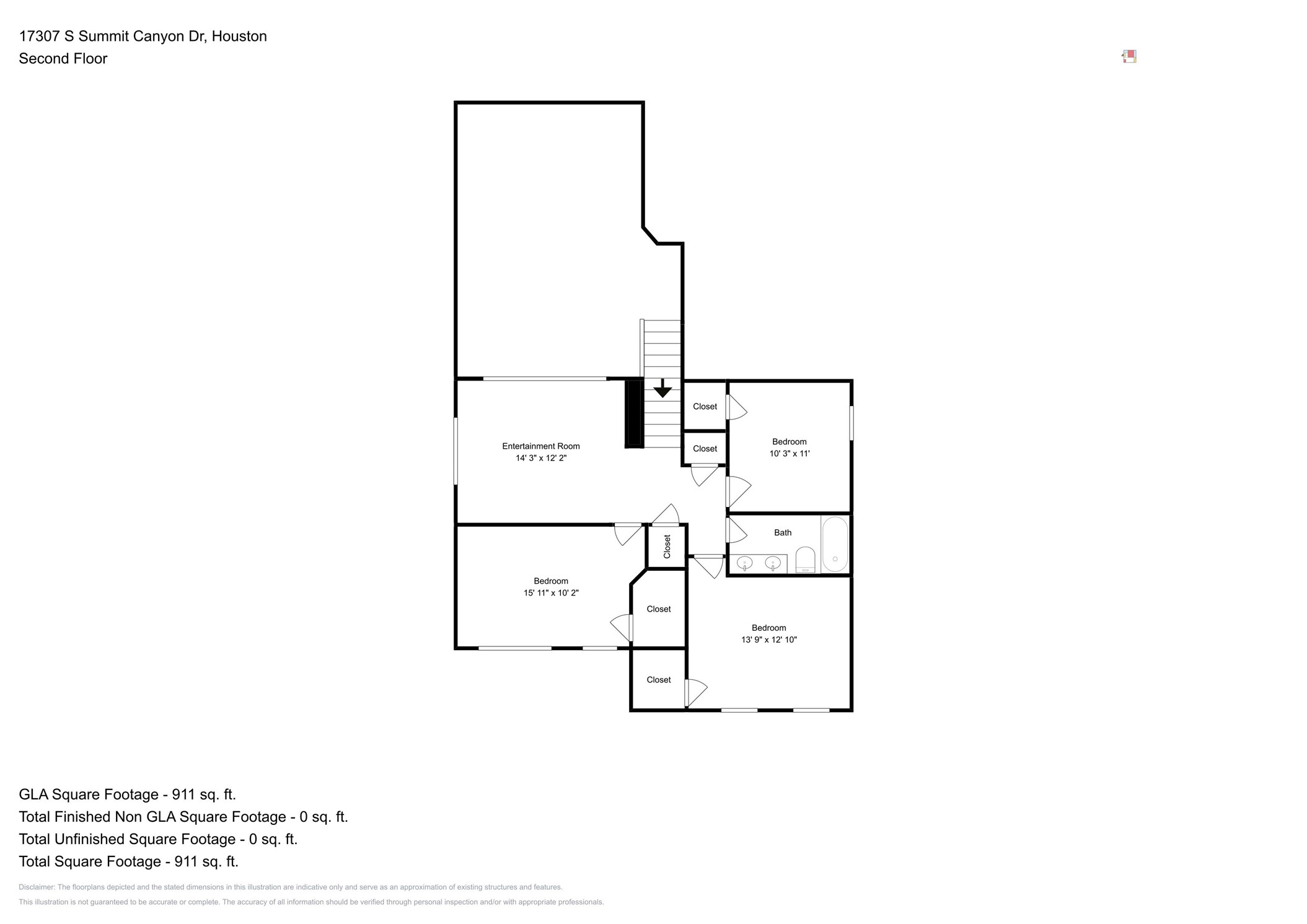 17307 S Summit Canyon Drive, Houston, TX 77095