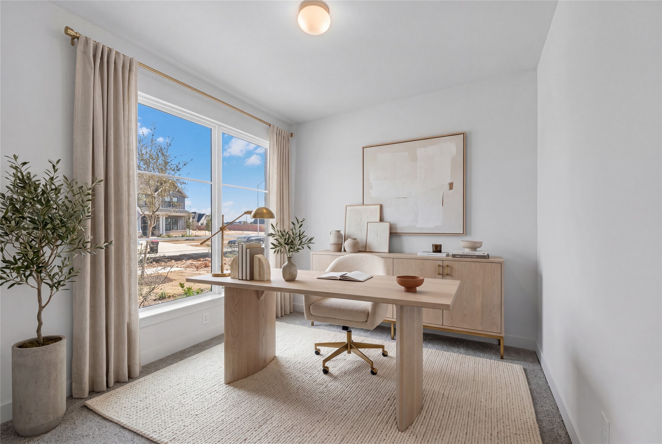 Virtually staged representative image; features, selections and colors may vary.