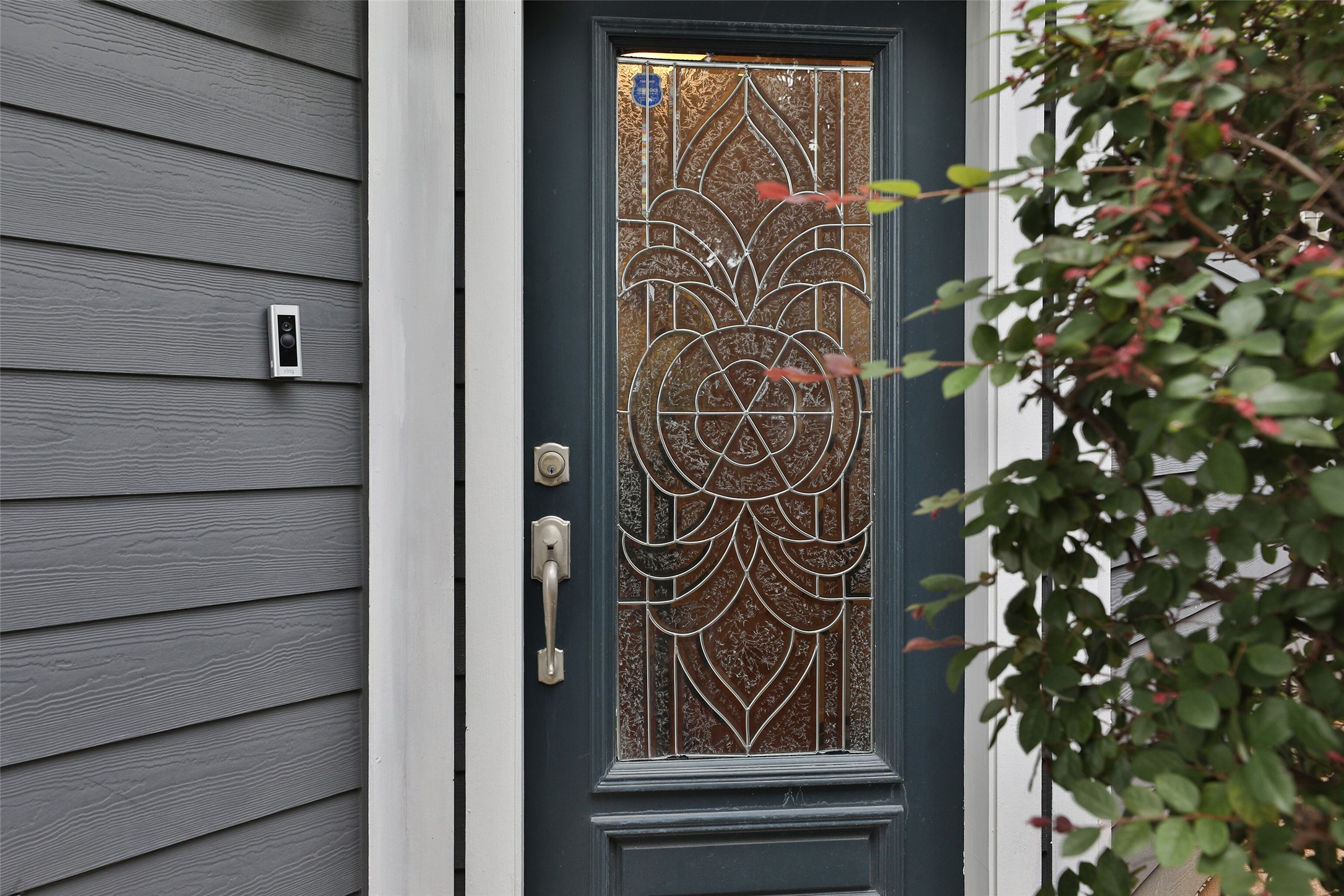 Front door. Front door.