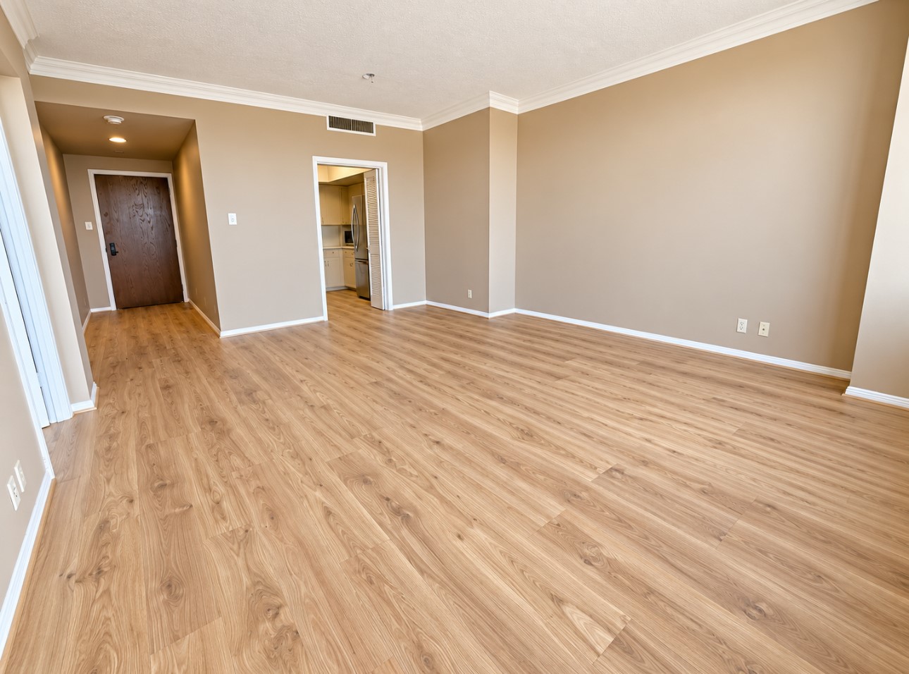 Upon entry: open concept dining area and living area Upon entry: open concept dining area and living area