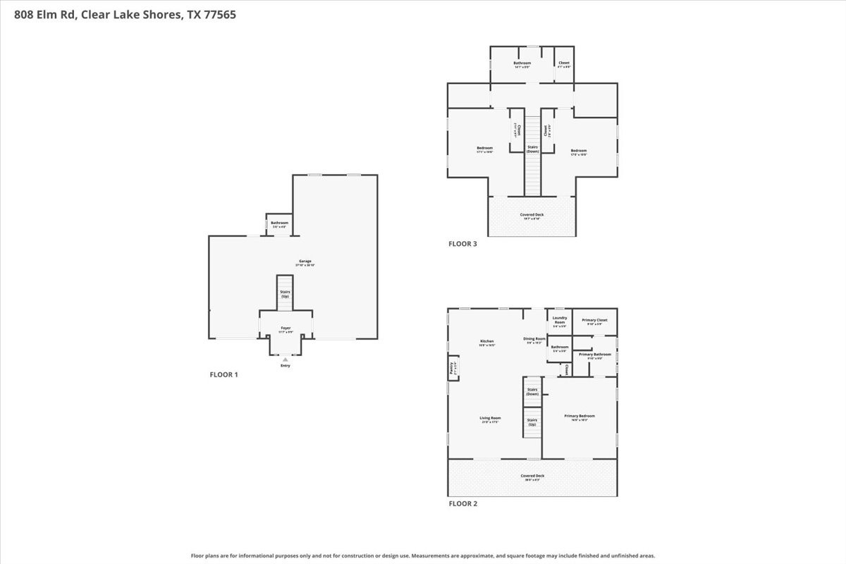 808 Elm Road, Clear Lake Shores, TX 77565