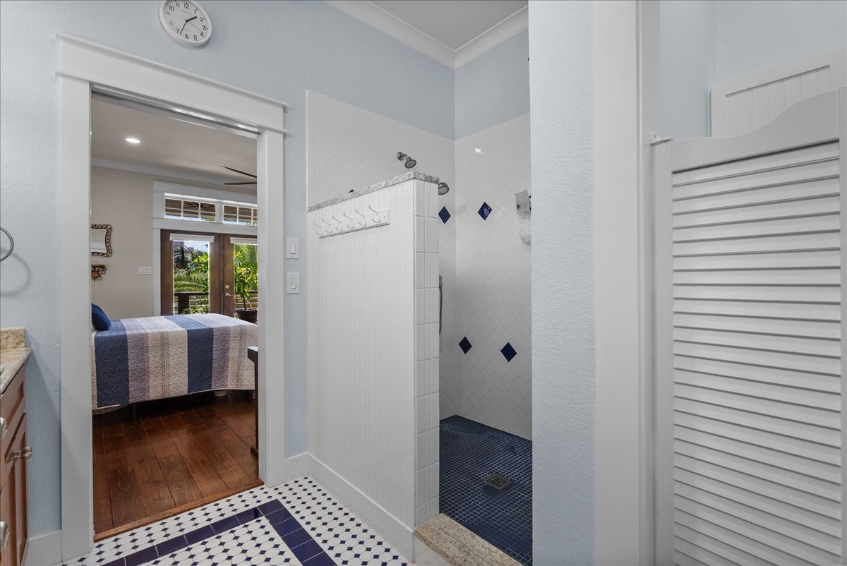 Spacious Walk-in shower