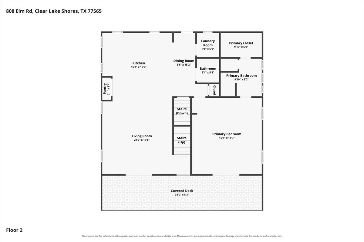 808 Elm Road, Clear Lake Shores, TX 77565