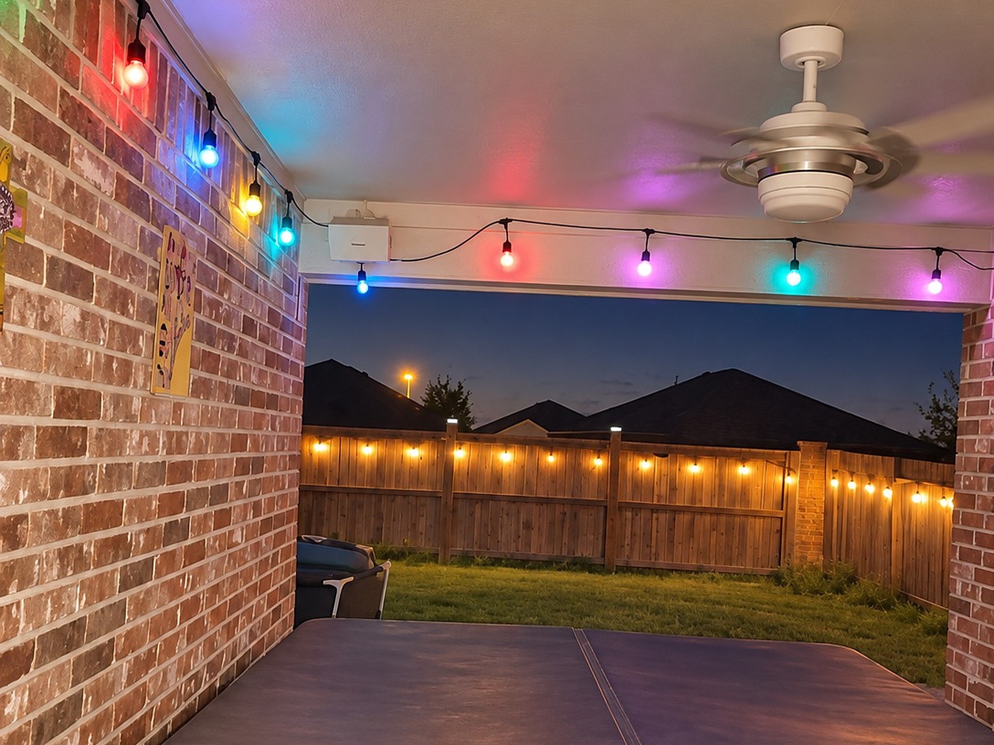 Hot Tub on Patio