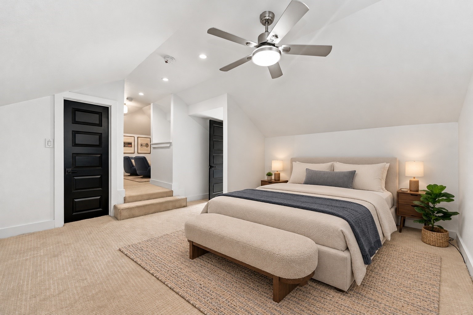 Third Bedroom (2nd floor) - virtually staged