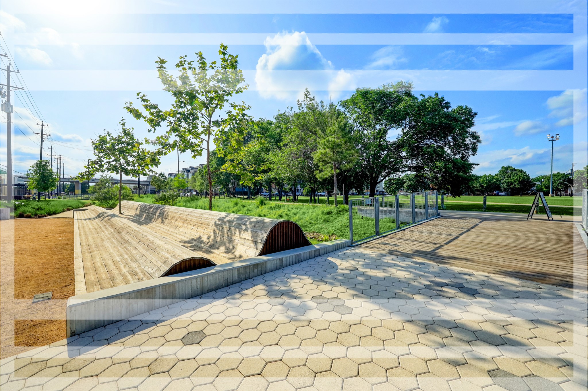 The Hike & Bike Paths connect you to all the best parts of the Heights including MKT!