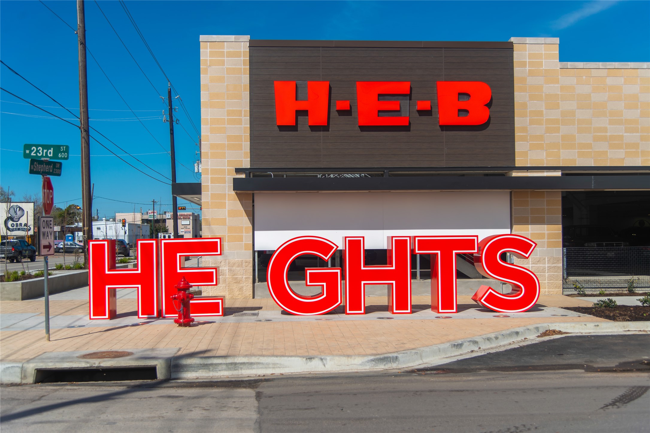 The Height HEB and Whole Foods are both less than two miles away!